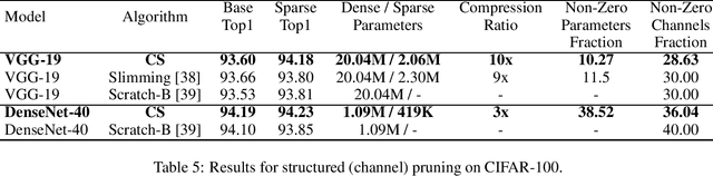 Figure 4 for Training Sparse Neural Networks using Compressed Sensing