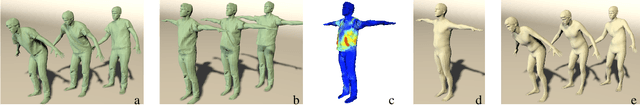 Figure 2 for Detailed, accurate, human shape estimation from clothed 3D scan sequences
