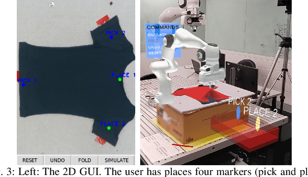 Figure 3 for Demonstrating Cloth Folding to Robots: Design and Evaluation of a 2D and a 3D User Interface