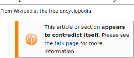 Figure 1 for WikiContradiction: Detecting Self-Contradiction Articles on Wikipedia