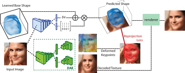 Figure 2 for Lifting AutoEncoders: Unsupervised Learning of a Fully-Disentangled 3D Morphable Model using Deep Non-Rigid Structure from Motion