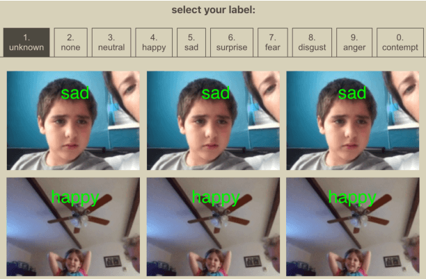 Figure 2 for Training an Emotion Detection Classifier using Frames from a Mobile Therapeutic Game for Children with Developmental Disorders