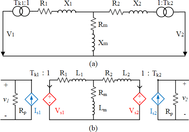 Figure 2 for Using Terminal Circuit for Power System Electromagnetic Transient Simulation