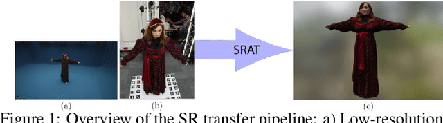 Figure 1 for Super-Resolution Appearance Transfer for 4D Human Performances