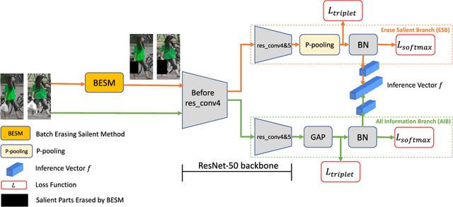 Figure 2 for ES-Net: Erasing Salient Parts to Learn More in Re-Identification