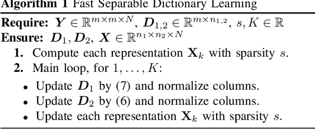 Figure 4 for Efficient and Parallel Separable Dictionary Learning