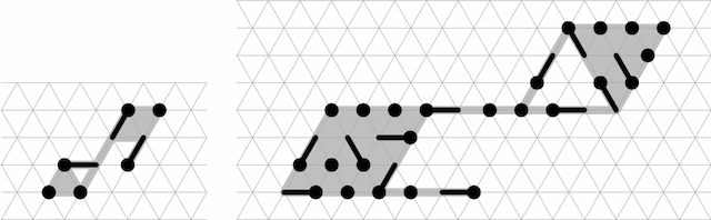 Figure 1 for Shape Formation by Programmable Particles