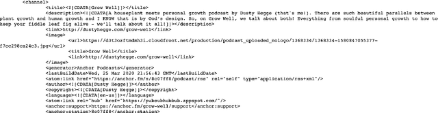 Figure 3 for The Spotify Podcasts Dataset