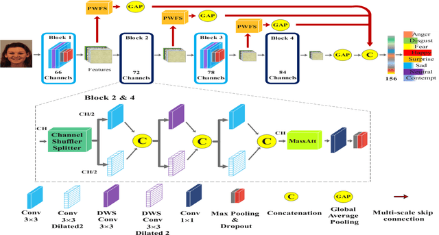 Figure 1 for A Lightweight Attention-based Deep Network via Multi-Scale Feature Fusion for Multi-View Facial Expression Recognition