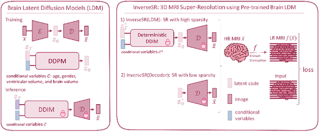 Figure 1 for InverseSR: 3D Brain MRI Super-Resolution Using a Latent Diffusion Model