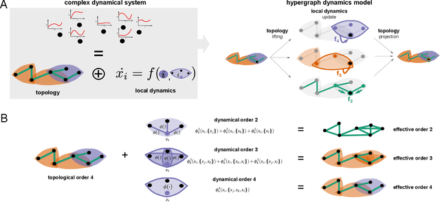 Figure 1 for Learning the effective order of a hypergraph dynamical system