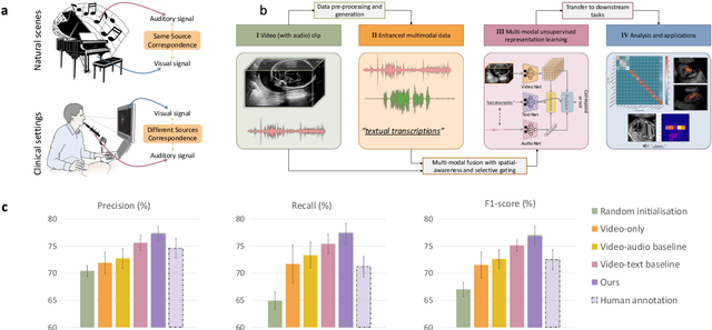Figure 1 for Show from Tell: Audio-Visual Modelling in Clinical Settings