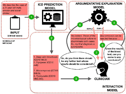 Figure 1 for HiTZ@Antidote: Argumentation-driven Explainable Artificial Intelligence for Digital Medicine