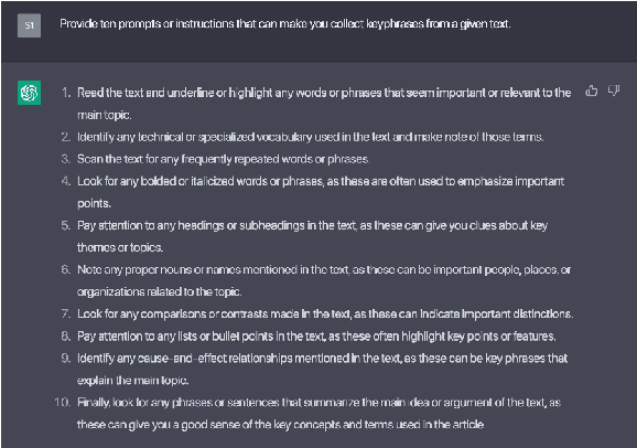 Figure 1 for Is ChatGPT A Good Keyphrase Generator? A Preliminary Study