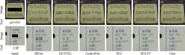 Figure 1 for DiffUTE: Universal Text Editing Diffusion Model