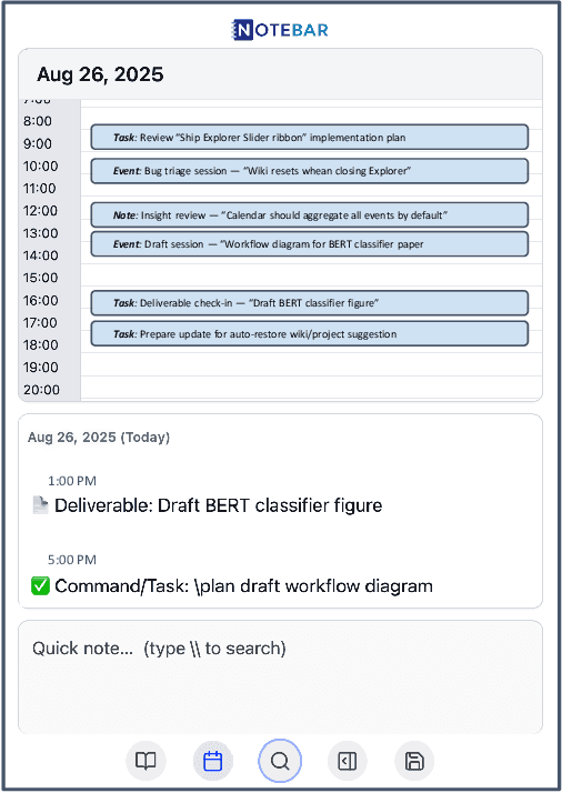 Figure 3 for NoteBar: An AI-Assisted Note-Taking System for Personal Knowledge Management