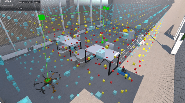 Figure 3 for MorphoNavi: Aerial-Ground Robot Navigation with Object Oriented Mapping in Digital Twin