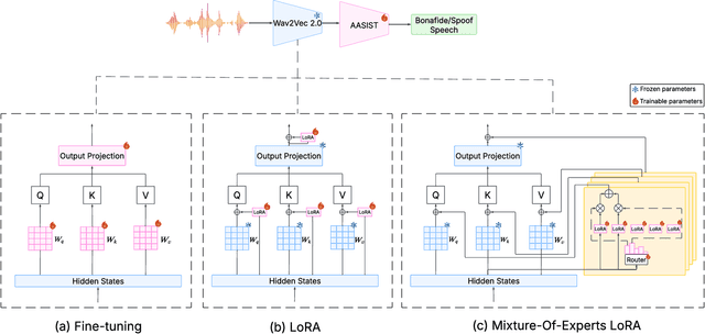 Figure 1 for Mixture of Low-Rank Adapter Experts in Generalizable Audio Deepfake Detection