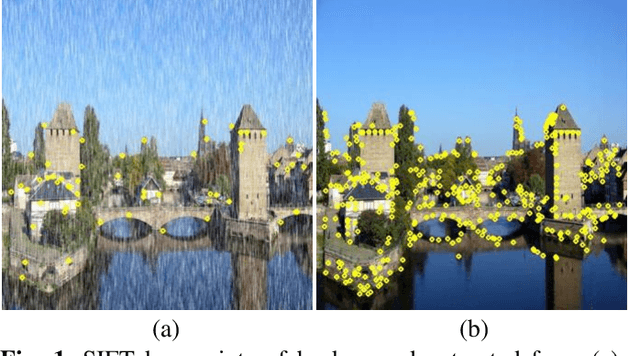 Figure 1 for See SIFT in a Rain