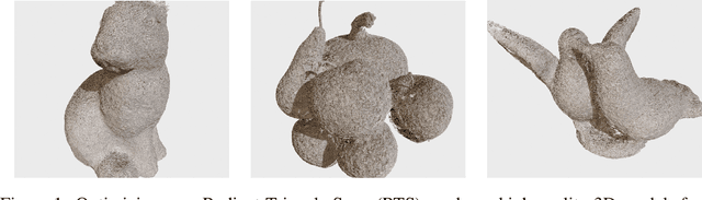 Figure 1 for Radiant Triangle Soup with Soft Connectivity Forces for 3D Reconstruction and Novel View Synthesis