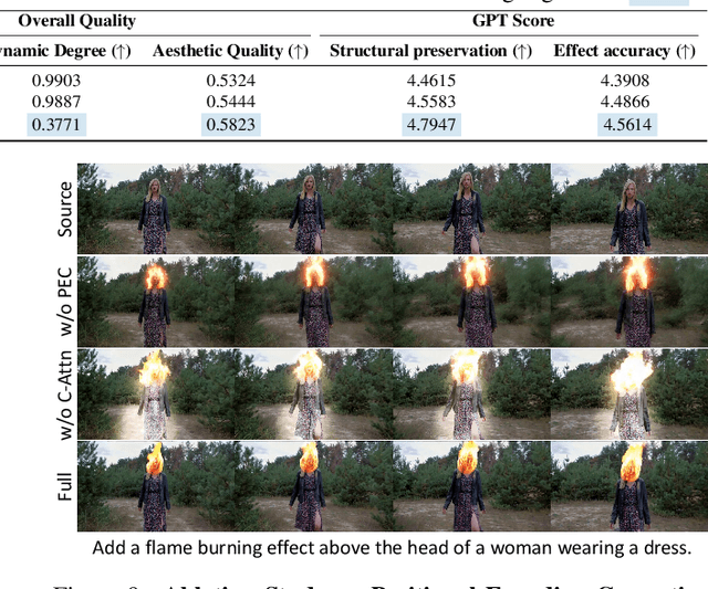 Figure 3 for IC-Effect: Precise and Efficient Video Effects Editing via In-Context Learning