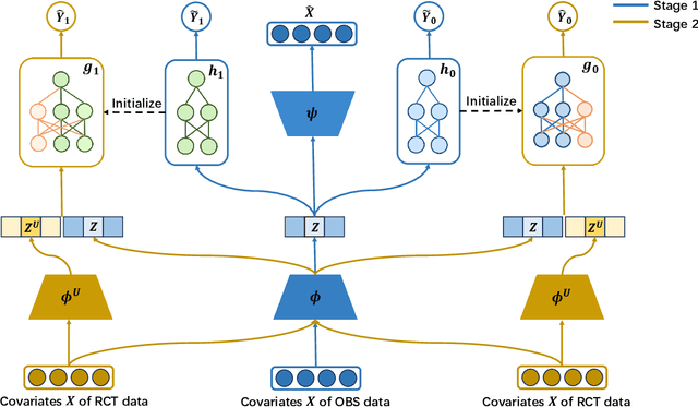 Figure 1 for A Two-Stage Pretraining-Finetuning Framework for Treatment Effect Estimation with Unmeasured Confounding