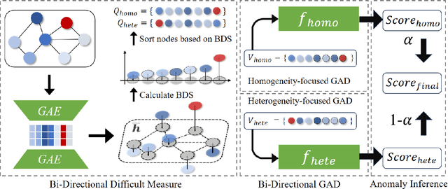 Figure 3 for Bi-directional Curriculum Learning for Graph Anomaly Detection: Dual Focus on Homogeneity and Heterogeneity