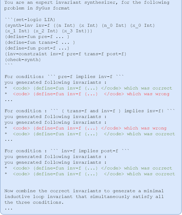 Figure 4 for LLM For Loop Invariant Generation and Fixing: How Far Are We?