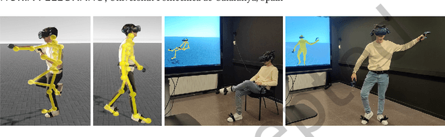 Figure 1 for SparsePoser: Real-time Full-body Motion Reconstruction from Sparse Data