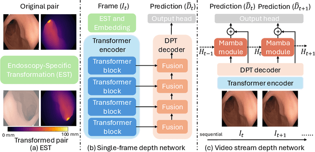 Figure 1 for EndoStreamDepth: Temporally Consistent Monocular Depth Estimation for Endoscopic Video Streams