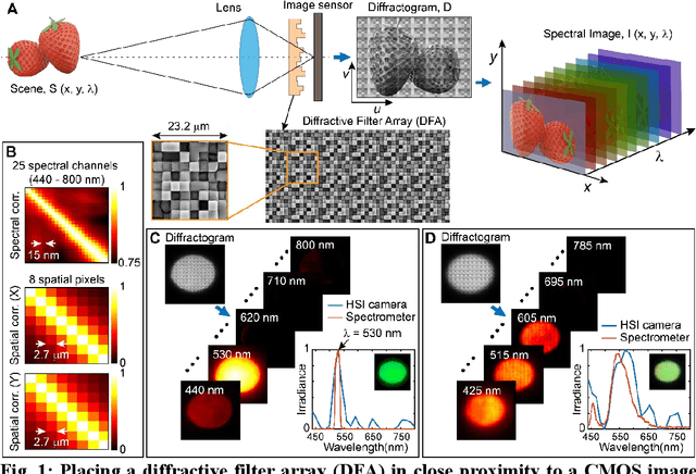 Figure 1 for HD snapshot diffractive spectral imaging and inferencing