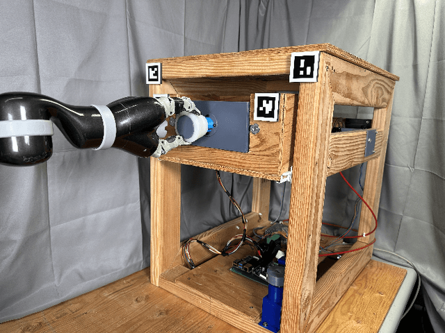 Figure 1 for The Door and Drawer Reset Mechanisms: Automated Mechanisms for Testing and Data Collection