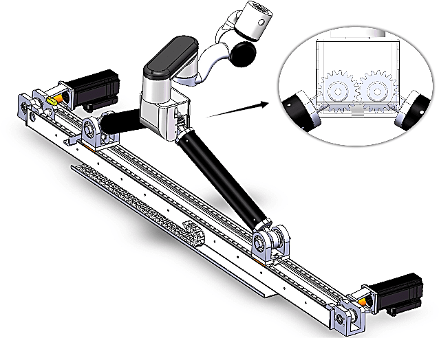 Figure 1 for Design and Control of a Novel Six-Degree-of-Freedom Hybrid Robotic Arm