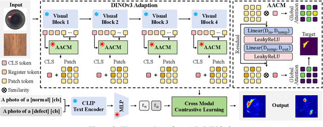 Figure 3 for AD-DINOv3: Enhancing DINOv3 for Zero-Shot Anomaly Detection with Anomaly-Aware Calibration