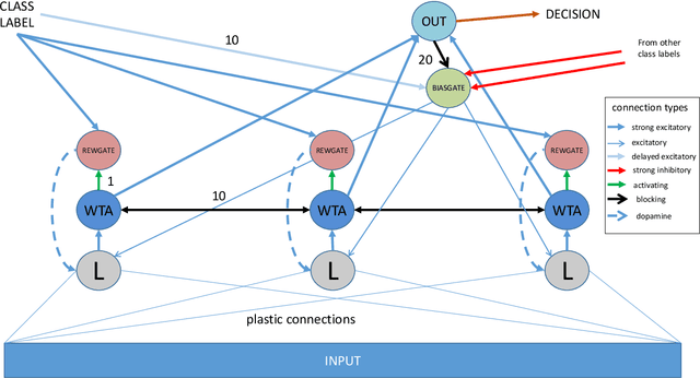 Figure 3 for CoLaNET -- A Spiking Neural Network with Columnar Layered Architecture for Classification