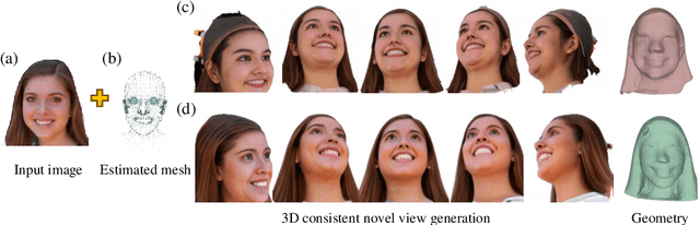 Figure 1 for Single Image, Any Face: Generalisable 3D Face Generation