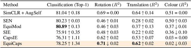 Figure 4 for EquiCaps: Predictor-Free Pose-Aware Pre-Trained Capsule Networks