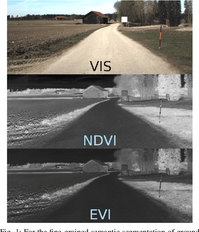 Figure 1 for TAS-NIR: A VIS+NIR Dataset for Fine-grained Semantic Segmentation in Unstructured Outdoor Environments