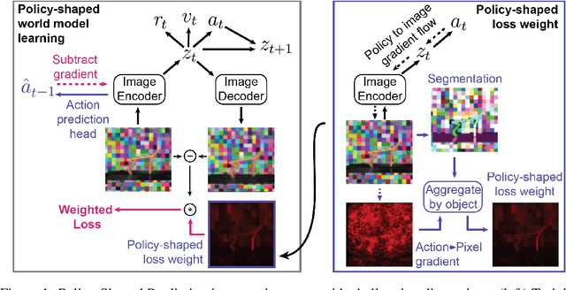 Figure 1 for Policy-shaped prediction: avoiding distractions in model-based reinforcement learning