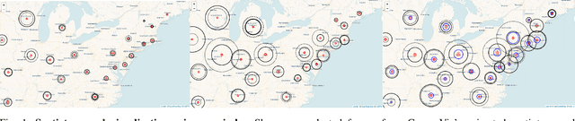 Figure 1 for CoronaViz: Visualizing Multilayer Spatiotemporal COVID-19 Data with Animated Geocircles