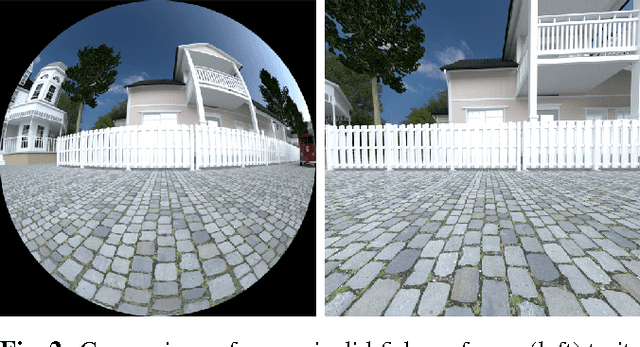 Figure 3 for A hybrid motion estimation technique for fisheye video sequences based on equisolid re-projection