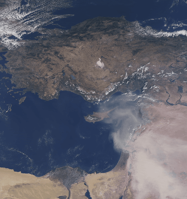 Figure 1 for A Review on Machine Learning Algorithms for Dust Aerosol Detection using Satellite Data