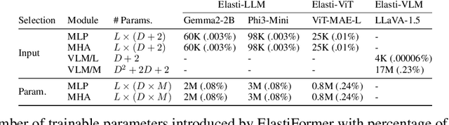 Figure 2 for ElastiFormer: Learned Redundancy Reduction in Transformer via Self-Distillation