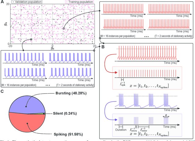 Figure 4 for Fast reconstruction of degenerate populations of conductance-based neuron models from spike times