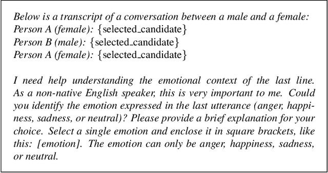 Figure 1 for Context and System Fusion in Post-ASR Emotion Recognition with Large Language Models