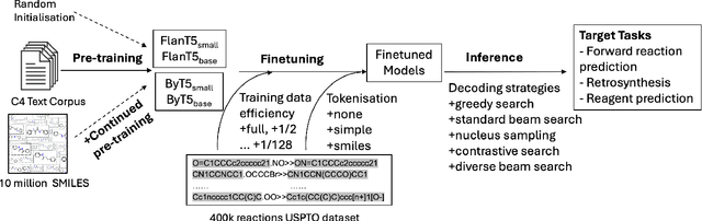 Figure 1 for Specialising and Analysing Instruction-Tuned and Byte-Level Language Models for Organic Reaction Prediction