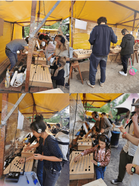 Figure 4 for LoopBoxes -- Evaluation of a Collaborative Accessible Digital Musical Instrument