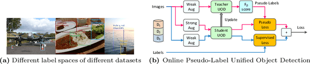 Figure 1 for Online Pseudo-Label Unified Object Detection for Multiple Datasets Training