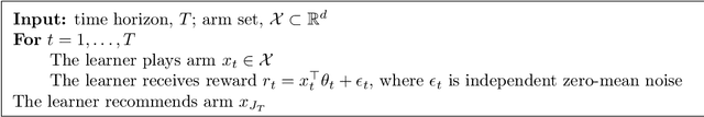 Figure 1 for A/B Testing and Best-arm Identification for Linear Bandits with Robustness to Non-stationarity