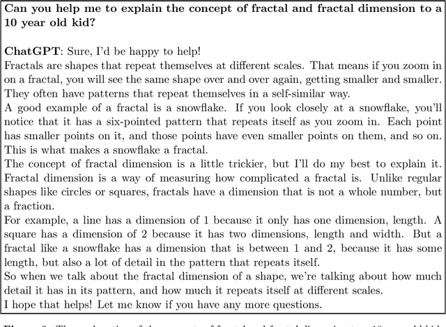 Figure 3 for Questions of science: chatting with ChatGPT about complex systems